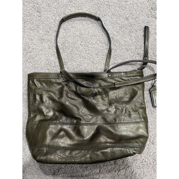 Coach Handbags - Coach Olive Green Tote Bag